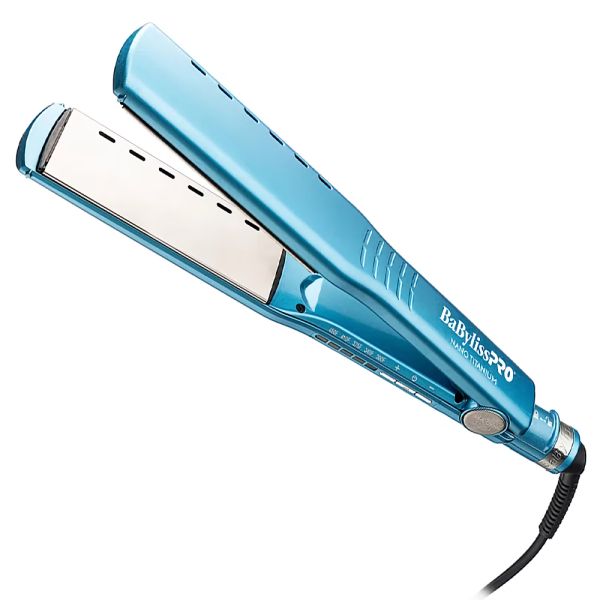 Prancha BaBylissPRO BNT4093TUZ Nano Titanium 38 mm - Azul Celeste