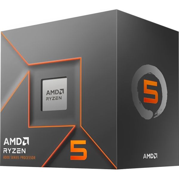 Processador CPU AMD Ryzen 5 8400F 4.2 GHz 16 MB (com cooler)