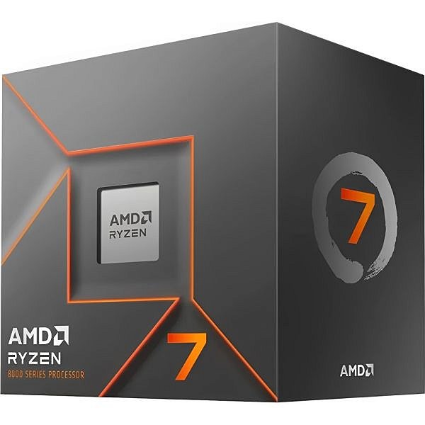 Processador CPU AMD Ryzen 7 8700F 4.1 GHz 16 MB (com cooler)