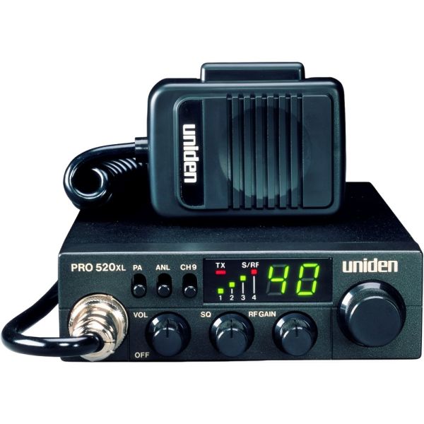 Rádio Comunicador Uniden Pro 520XL Pro Series - Preto