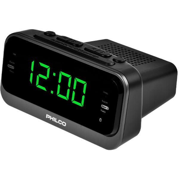 Rádio Relógio Philco PAR 1012BT - Preto