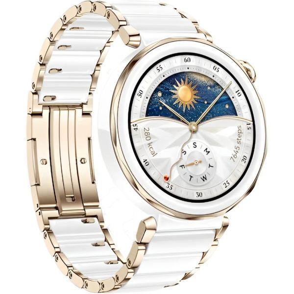 Relógio Huawei GT5 Pro 42 mm - Ouro Branco