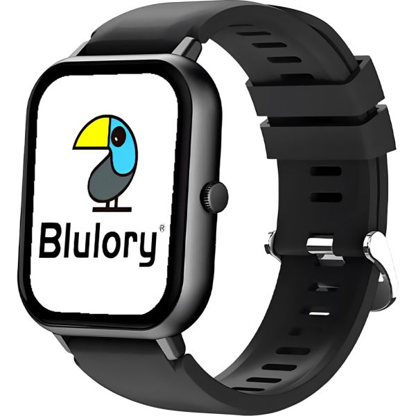 Relógio Smartwatch Blulory Glifo RS5 45 mm - Preto