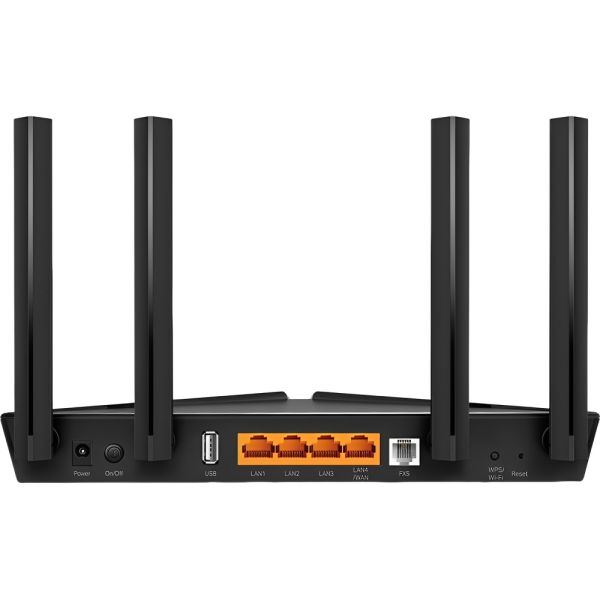 Roteador TP-Link XX230V AX1800 1201Mbps Dual Band Wifi 6 - Preto