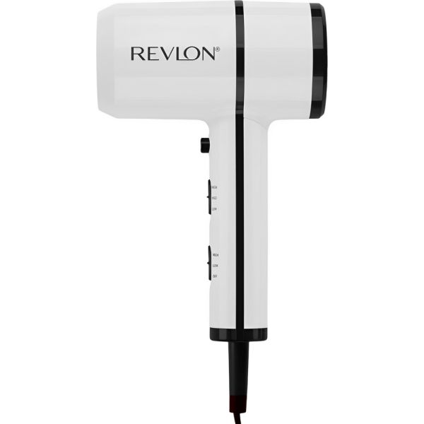 Secador Revlon Crystal C ‎RVDR5296 Seco 2000 W 220v - Branco/Preto
