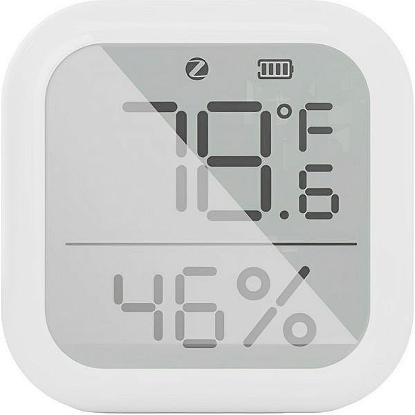 Sensor de Temperatura e Umidade Moes ZSS-KB-TH-LF - Branco