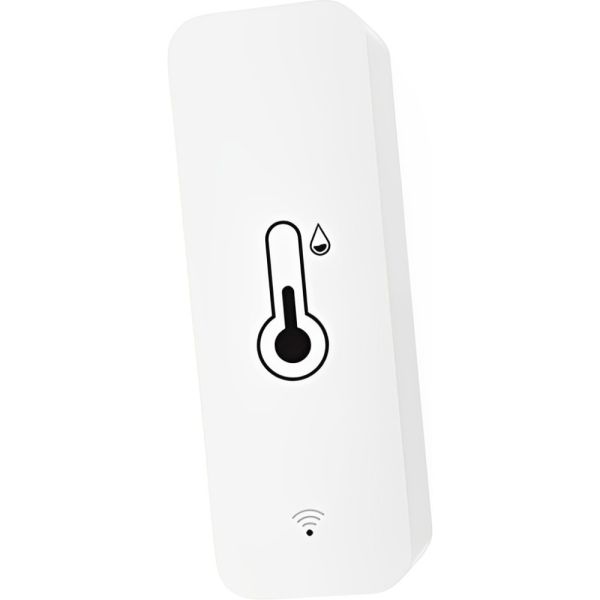 Sensor de Temperatura e Umidade Moes ZSS-WSS-FL-TH-A - Branco