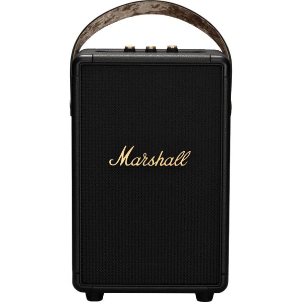 Speaker Portátil Marshall Tufton Bluetooth - Preto/Latão
