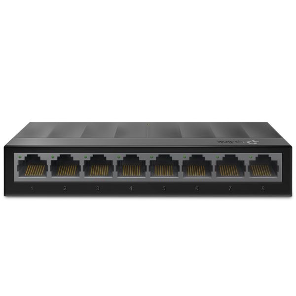 Switch Ethernet TP-Link LS1008G 8 Portas 10/100/1000 Mbps