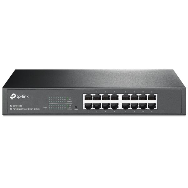Switch Ethernet TP-Link TL-SG1016DE 16 Portas 10/100/1000 Mbps