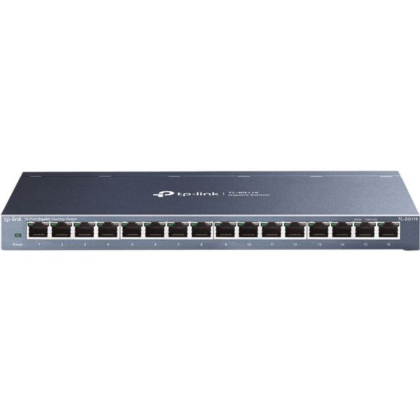 Switch Ethernet TP-Link TL-SG116 16 Portas 10/100/1000Mbps