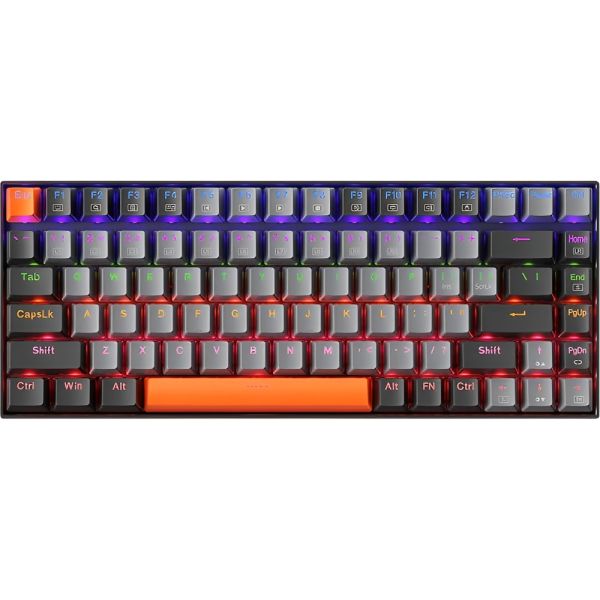 Teclado Gamer Mecânico Machenike K500A-B84 USB-C - Cinza