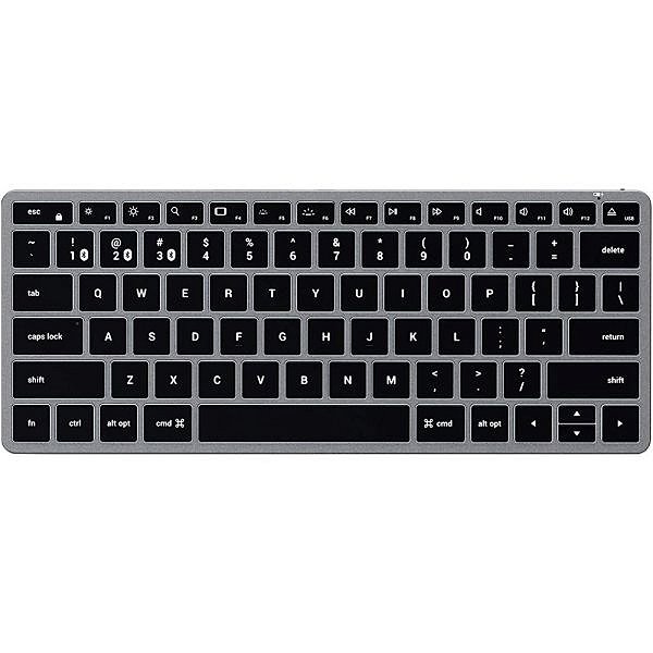 Teclado Satechi ST-BTSX1M Backlit para Mac Bluetooth - Space Gray
