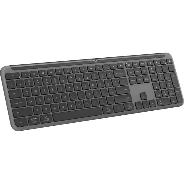 Teclado sem Fio Logitech Signature Slim K950 - Grafite (Espanhol) (920-012432)