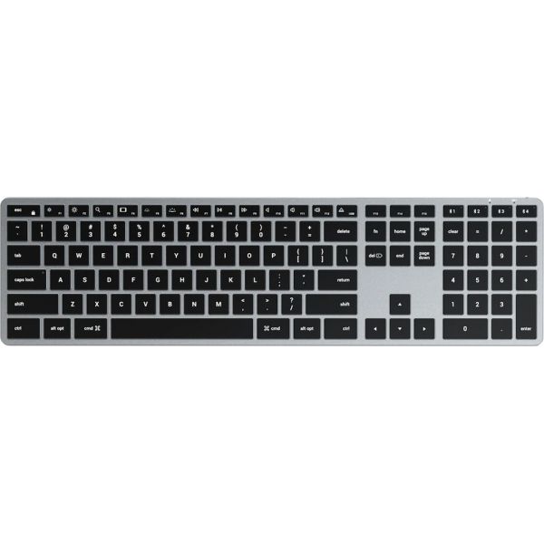 Teclado Sem fio Satechi Slim X3 ST-BTSX3M-ES para Mac - Cinza Escuro (Espanhol)