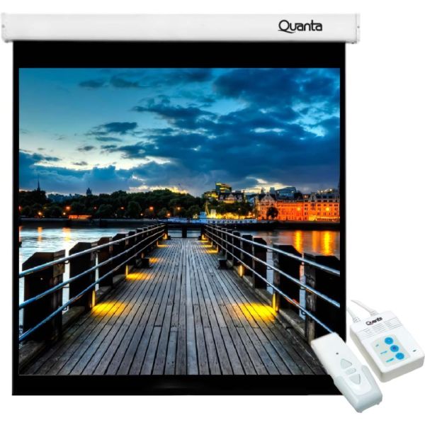 Tela de Projeção Quanta QTTLE100 100" 110v - Branco