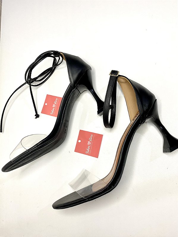 Sandália Vinil - salto taça