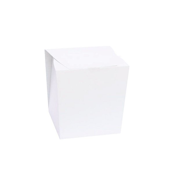 CAIXA MINI BOLO SURPRESA PCTE C/ 5 UNDS 13A X 14L X 13CM BRANCA 7393