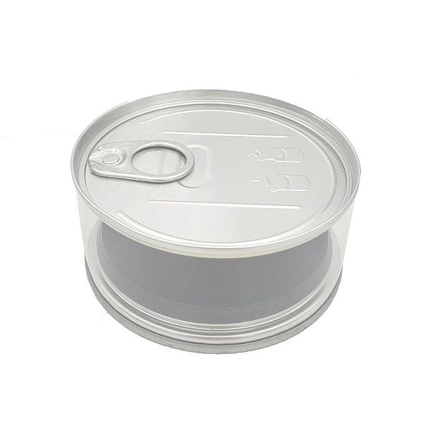 LATA COM ABRIDOR C/ 6 UNDS 3,5CM X 8,5CM X 8,5 PRATA 2785