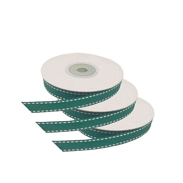 FITA DECORATIVA VERDE 1CM LARG X 9M DE COMP 2012