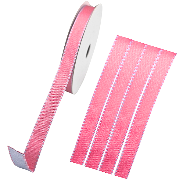 Fita Decorativa Rosa 4x0,9cm