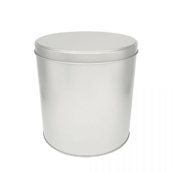 LATA REDONDA G 15CM x 14CM PRATA 3780