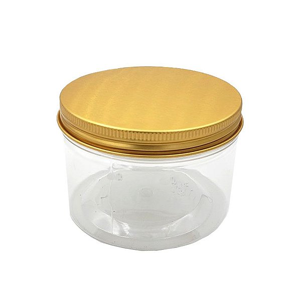 Pote Redondo Dourado c/6 Unidades 250ml