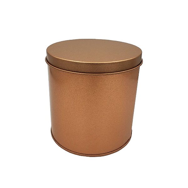 Lata Redonda Alta Rose Gold 650ml