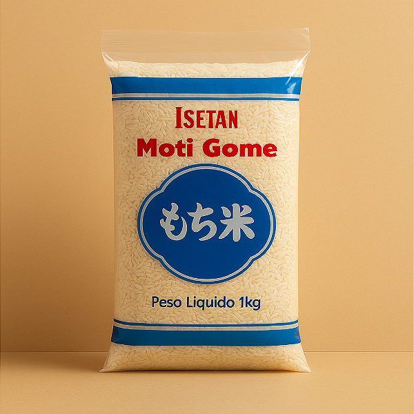 ARROZ Motigome Isetan 1kg - Arroz Moti Branco