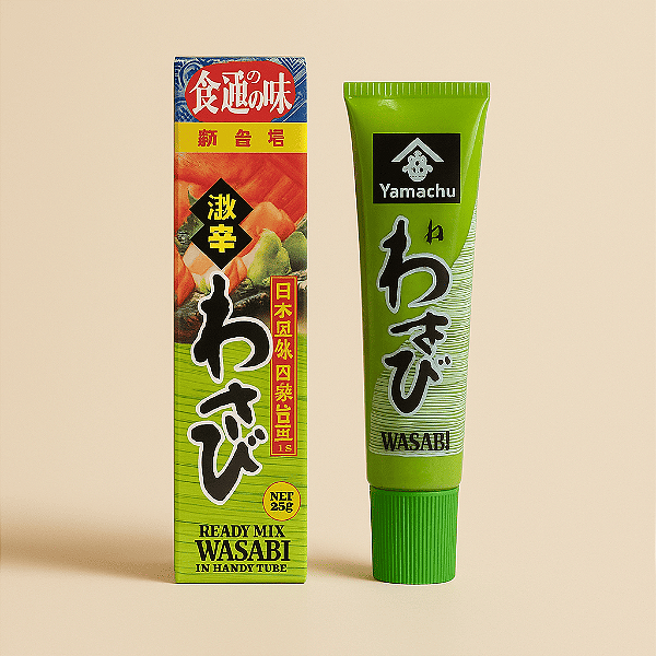 WASABI Pasta Em Tubo 45g Neri - Molho de Raiz Forte Japonesa