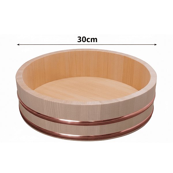 HANGIRI - Recipiente Para Arroz Japonês Grande 30cm