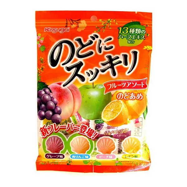 Balas De Frutas Sortidas Japonesa - Balas do Japão