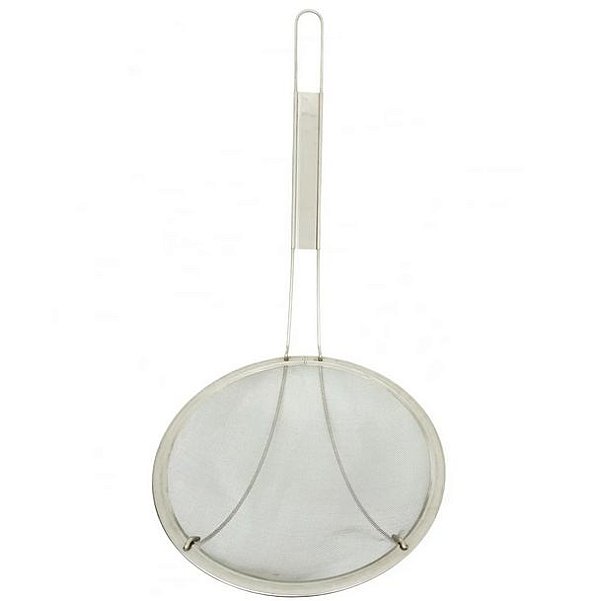 Escumadeira Grande Para Fritura - aço Inox - Vários Tamanhos