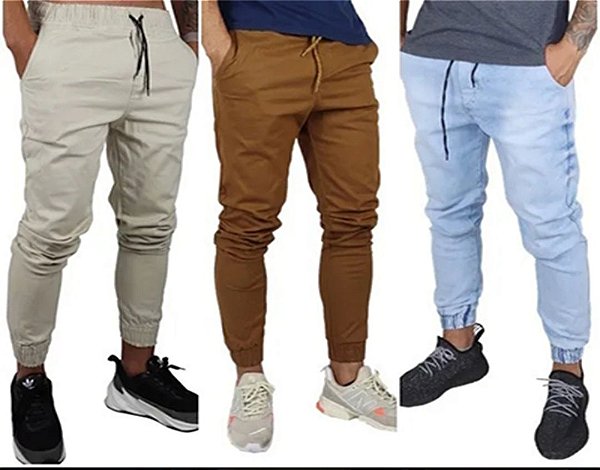 calças masculinas diferentes