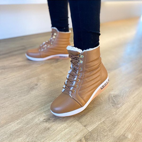 Bota Modare Marrom C/ Pelinho  7320251