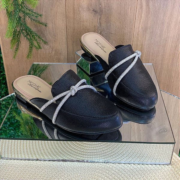Mule Modare Preto c/ Brilho 7505229