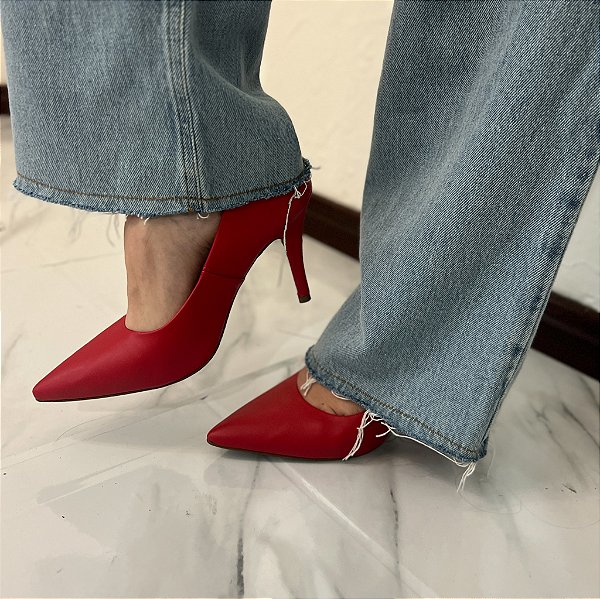 Scarpin Vizzano Vermelho 118411013