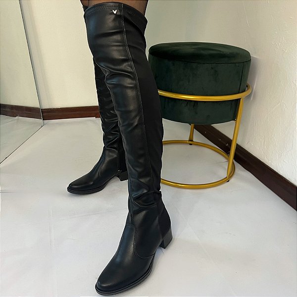 Bota Over The Knee Mississipi Preta MI6030001