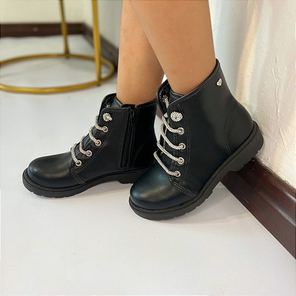Coturno Molekinha Infantil Preto 21641361