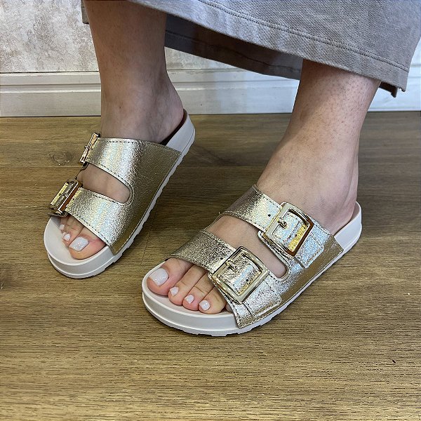 Birken Moleca Off White Ouro 54364010