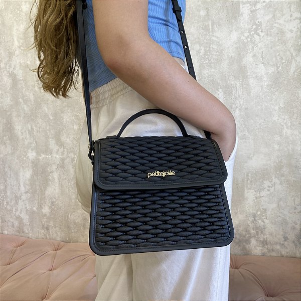 Bolsa Petit Jolie Preto PJ11185