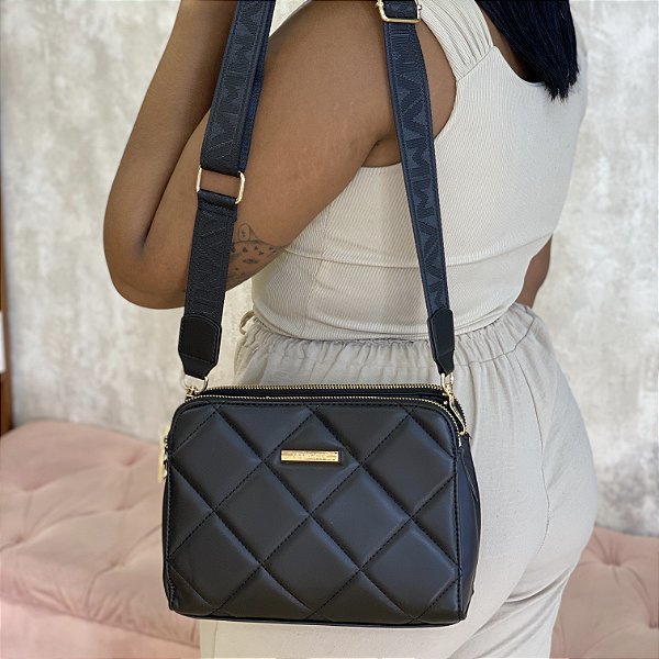 Bolsa Via Marte Preta B116201