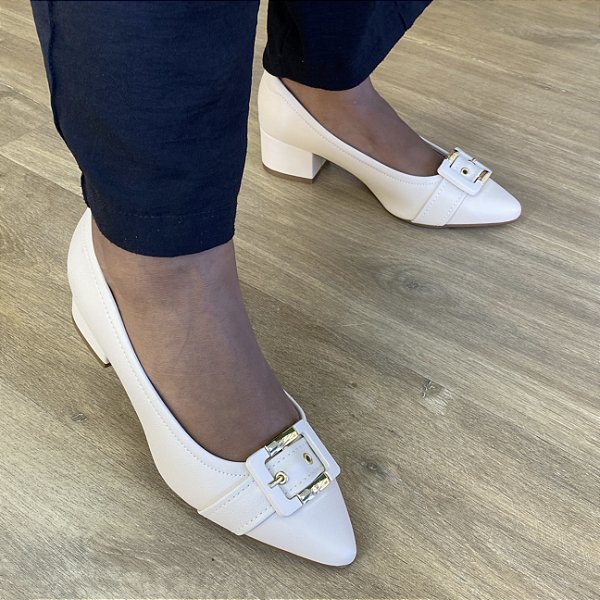 Scarpin Modare Creme  73401133