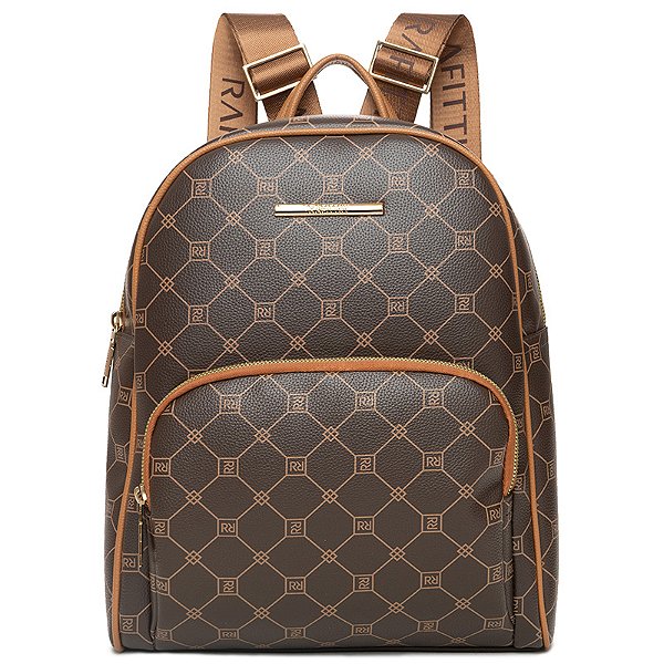 Mochila Rafitthy Dark Cacau/ Caramelo 2825176A