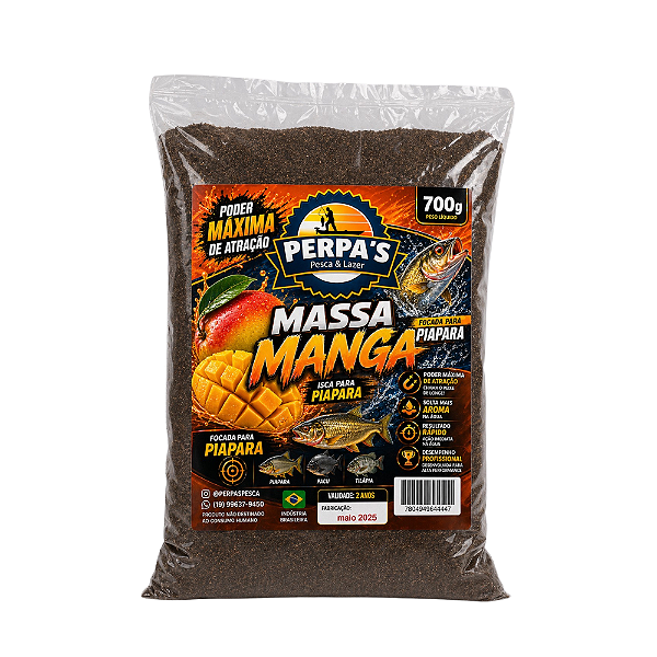Massa Manga Perpas Pesca 700G