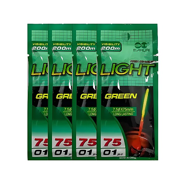 Kit C/4 Luminoso Para Pesca Maruri Nº 75