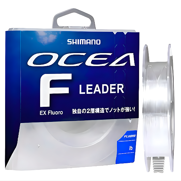 Linha Ocea Leader Fluorcarbon 40Lb 0,57mm 50metros - Shimano
