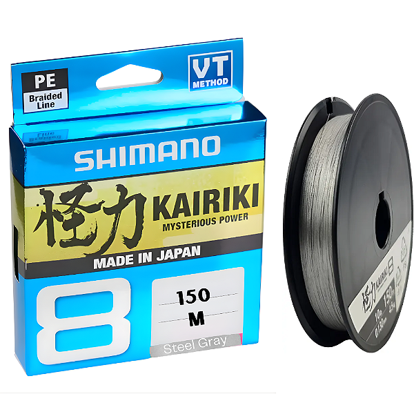 Linha Multifilamento Kairiki 8x 0,23mm 30Lb 150m Cza Shimano