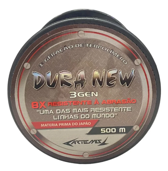 Linha Dura New 3Gen 300m Cinza 0,37mm (Artemis)
