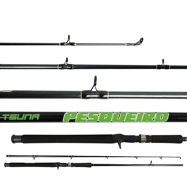 Vara Pesqueiro Carretilha 2,40m 20-50lb (Tsuna)